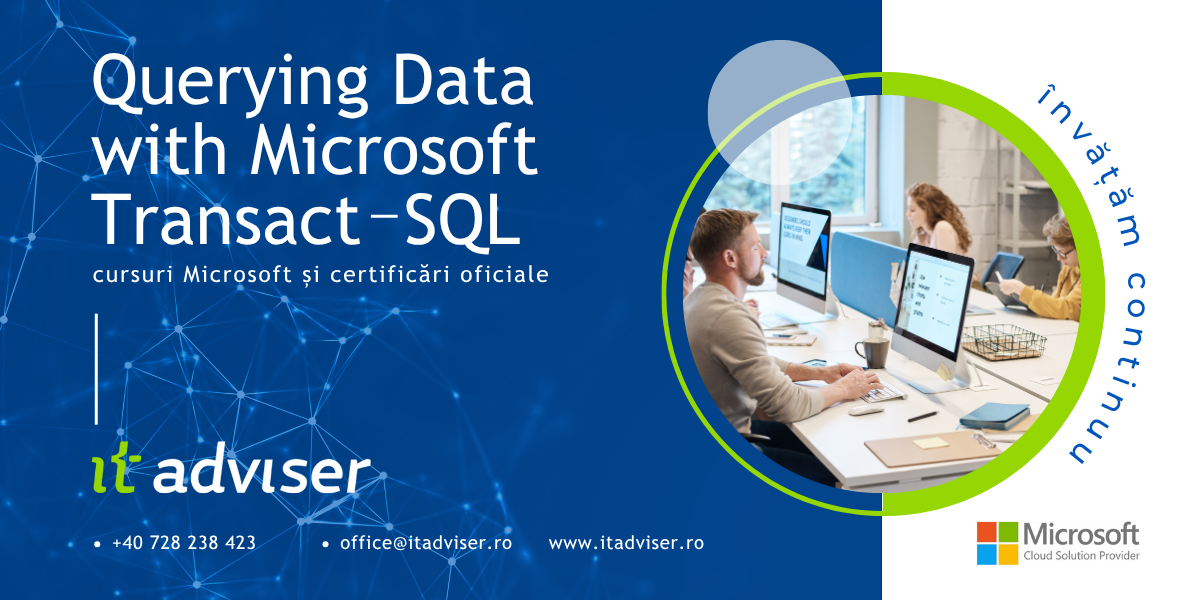 DP080T00A – Querying Data with Microsoft Transact-SQL