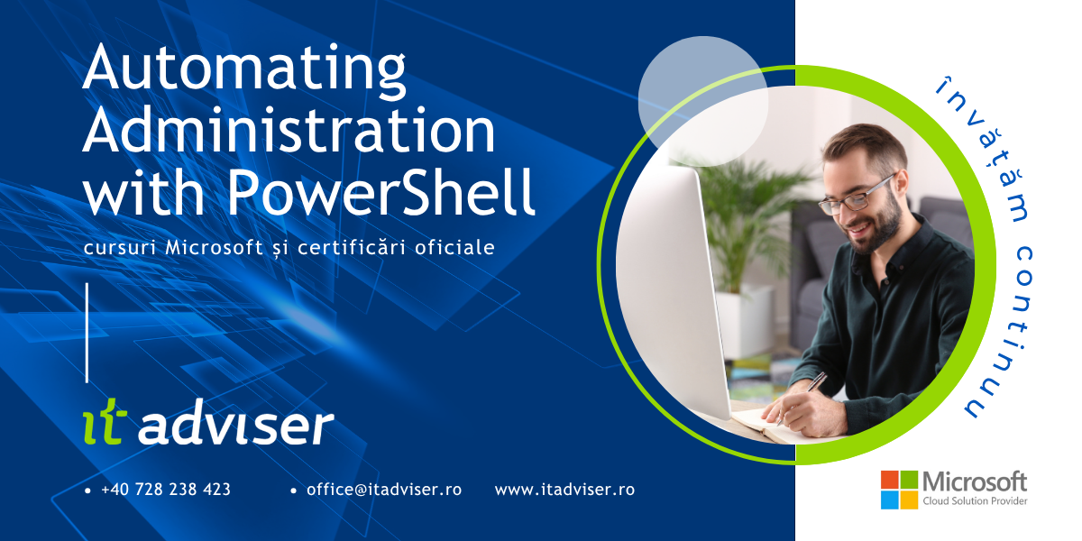 AZ040T00A – Automating Administration with PowerShell