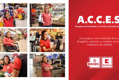 Programul Kaufland A.C.C.E.S. – un model de incluziune și echitate pe piața muncii