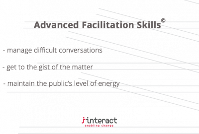 Advanced Facilitation Skills 