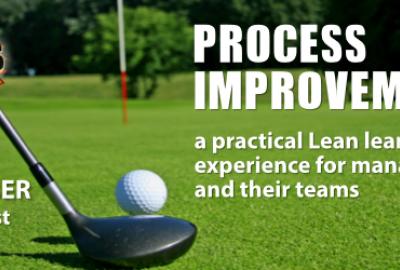 Process Improvemenent, a practical Lean learning experience for managers
